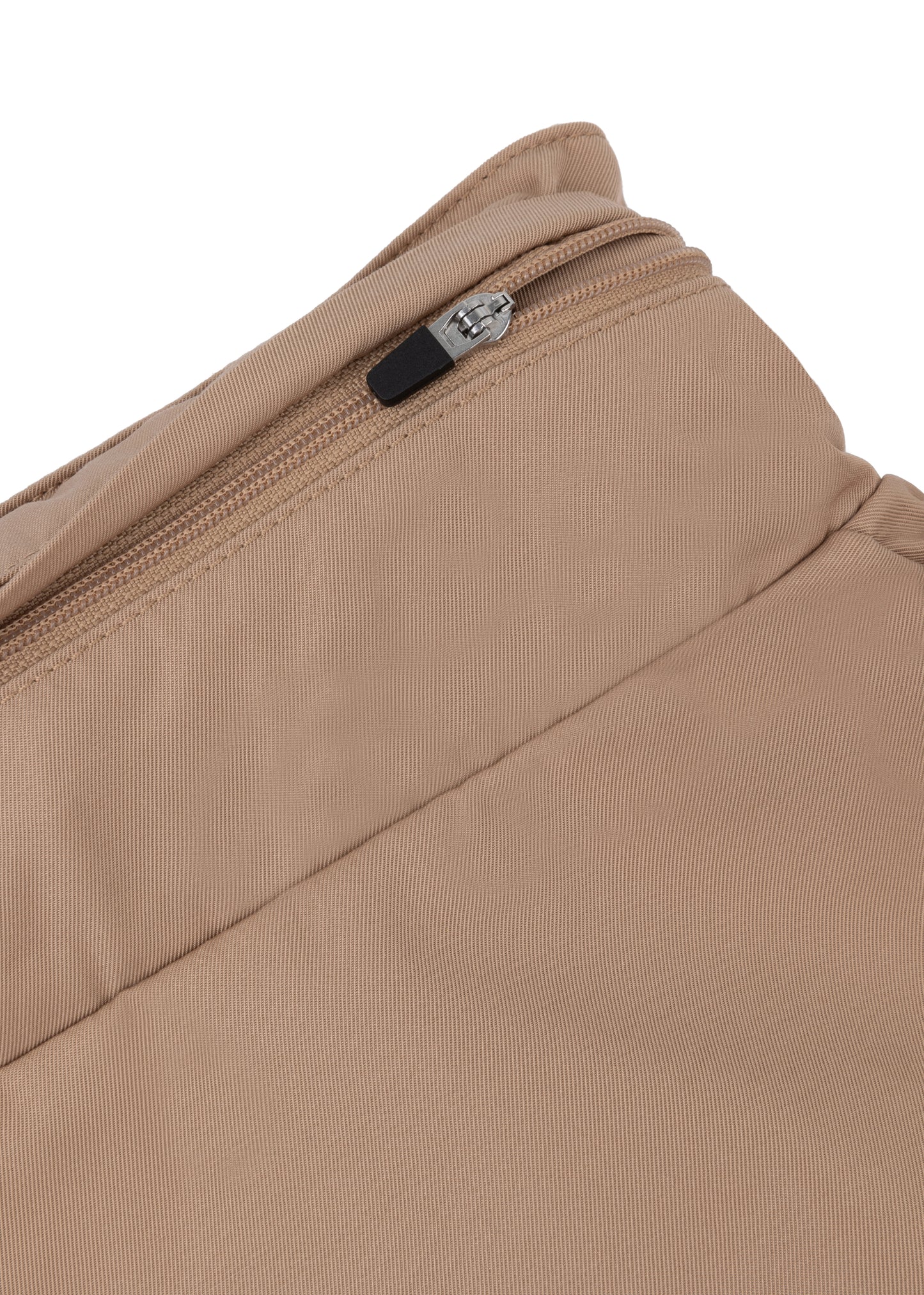 Waterproof Straight Fit Coat  | Camel Beige