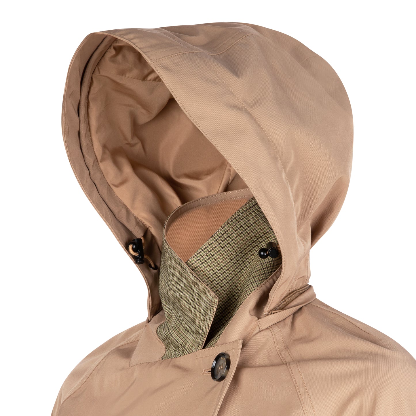 Waterproof Straight-Fit Trenchcoat  | Beige