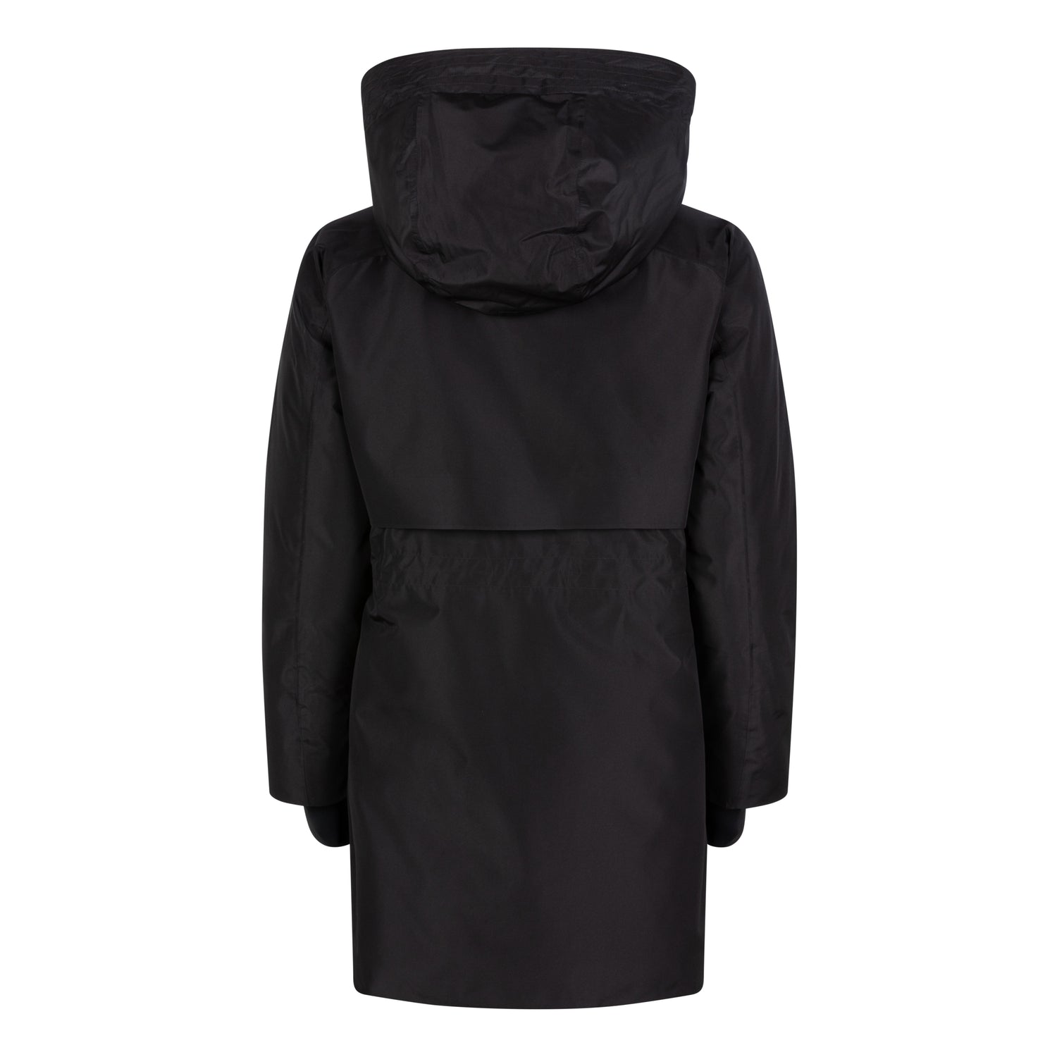 Waterproof Reversible Puffer Jacket - Black