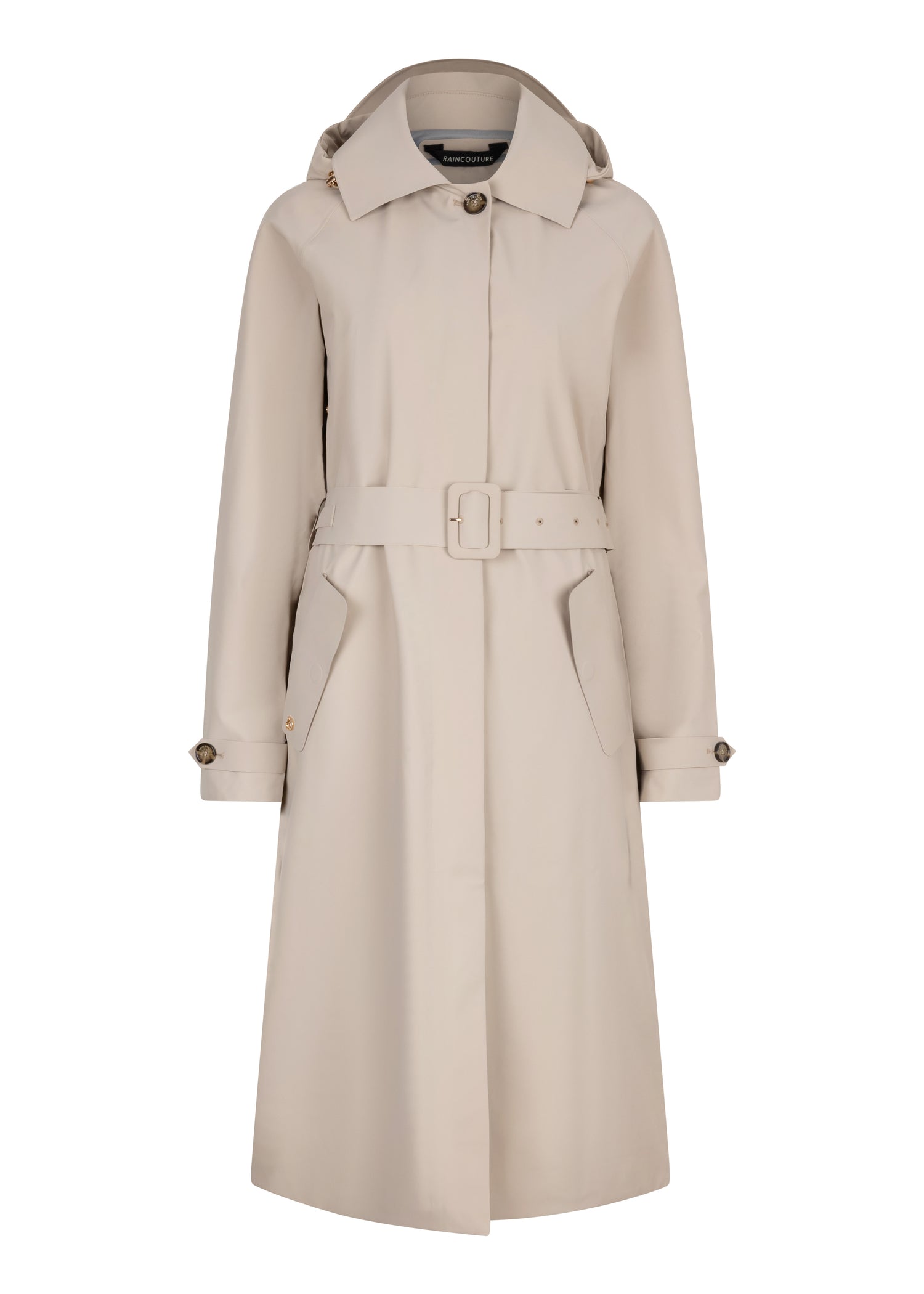 Waterproof Packable Straight-Fit Trenchcoat  | Beige