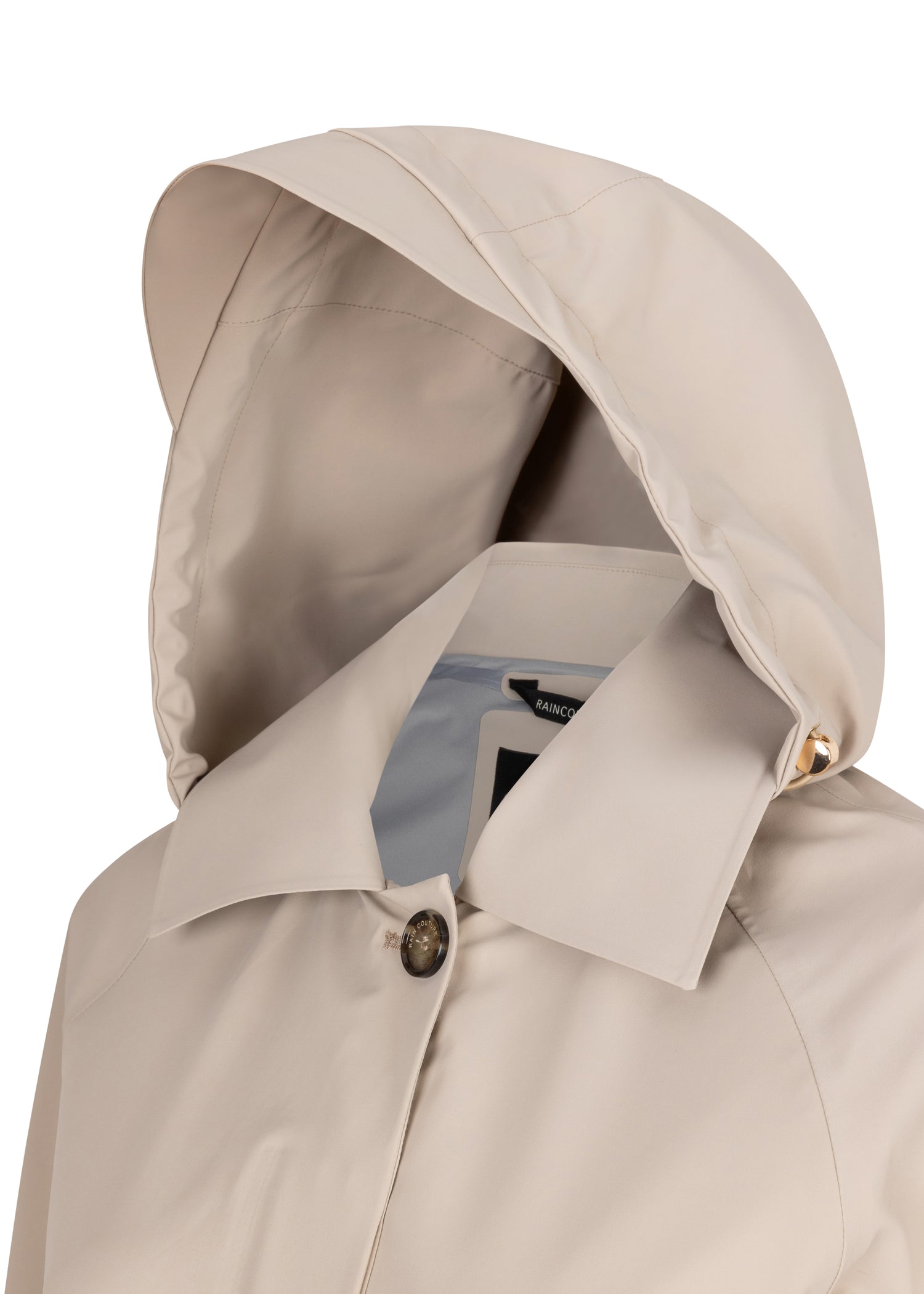 Waterproof Packable Straight-Fit Trenchcoat  | Beige