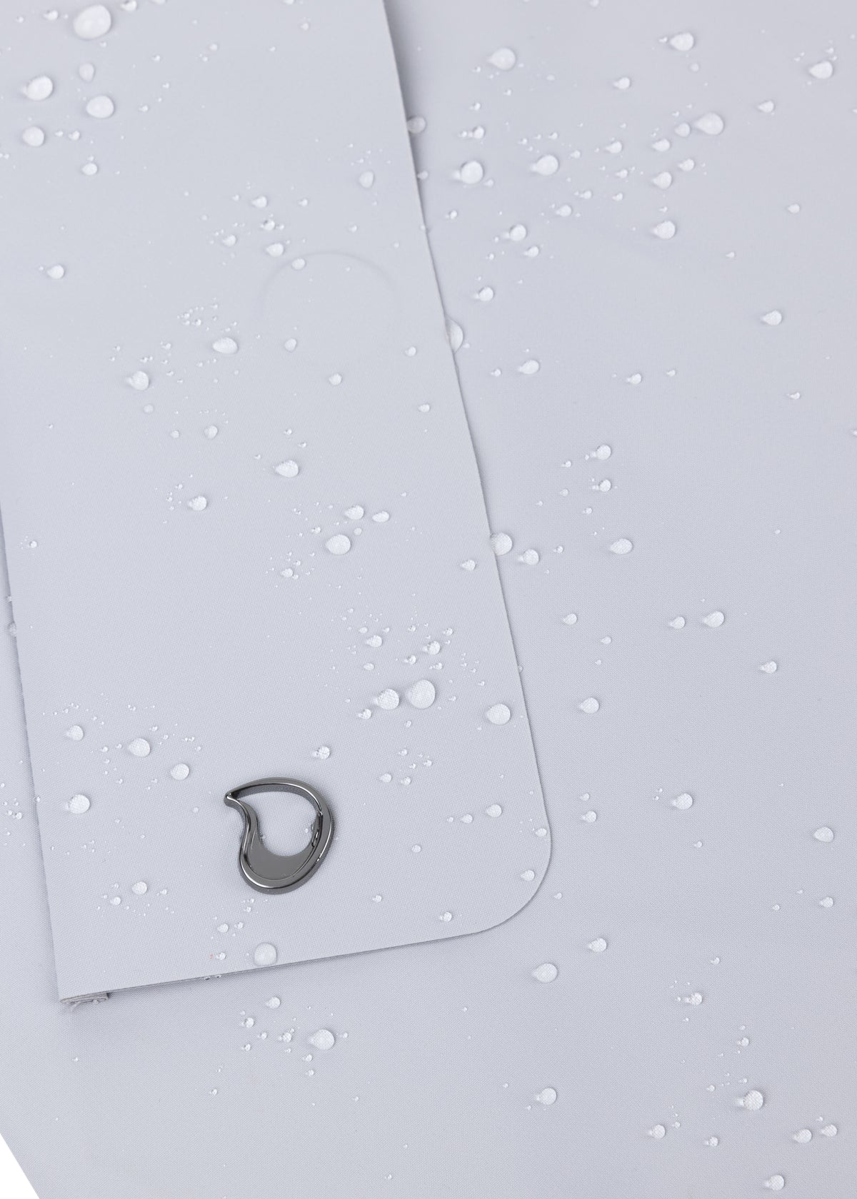 Waterproof Packable Straight-Fit Trenchcoat | Sky Gray