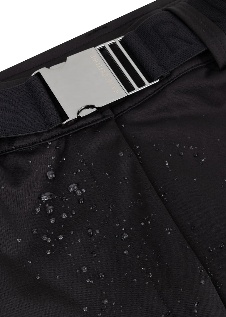 Waterproof Stretchy Rain Pants - Black