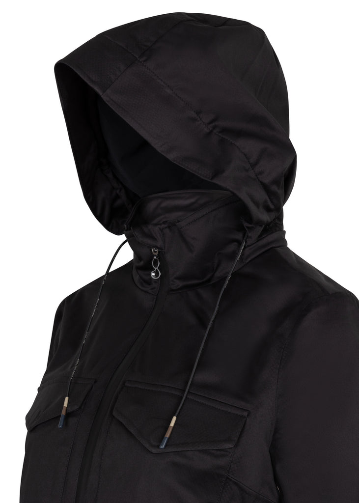 Waterproof Stretch Bomber - Black