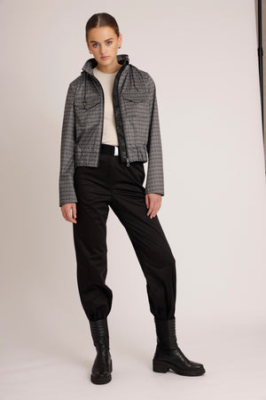 Waterproof Stretchable Bomber Jacket  | Monogram