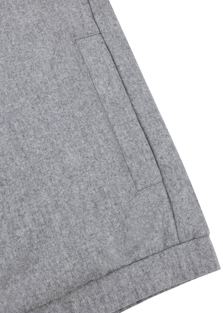 Men's Wool Bodywarmer - Gray Wool