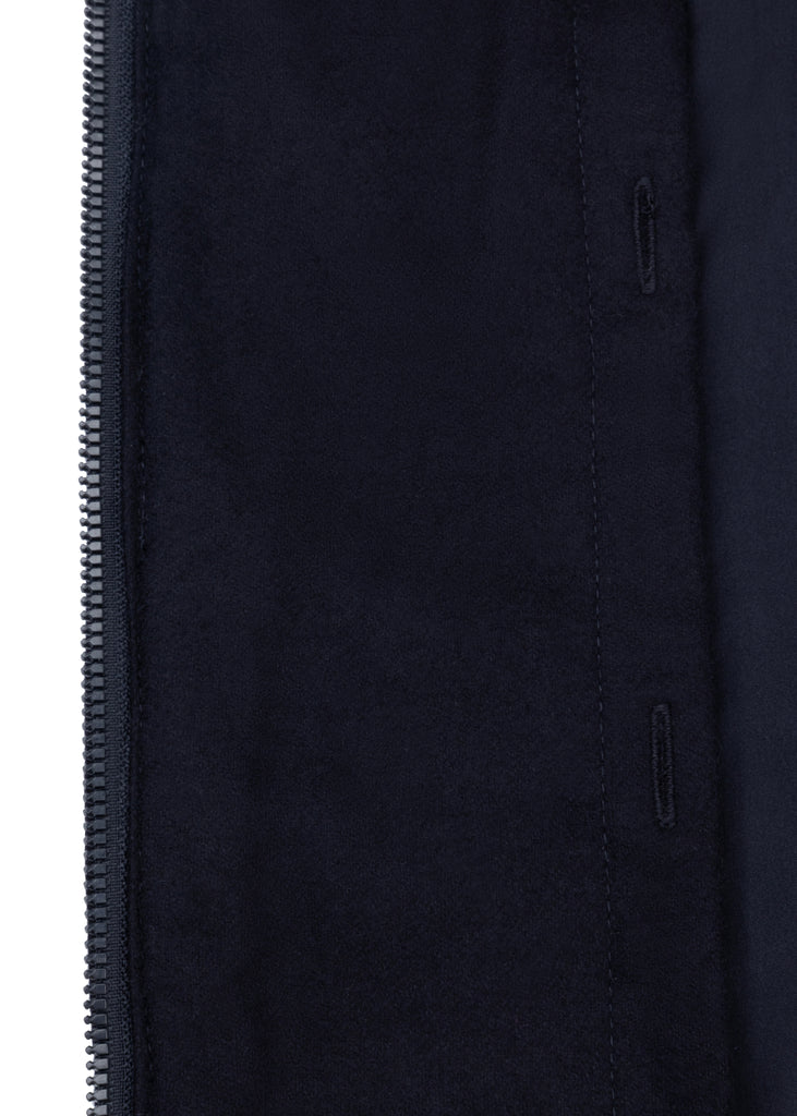 Men's Wool Bodywarmer - Navy Wool