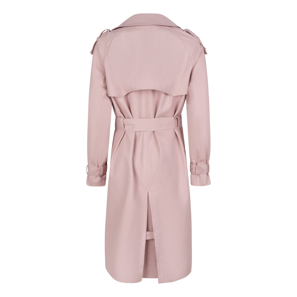 Waterproof Timeless Trench - Pink