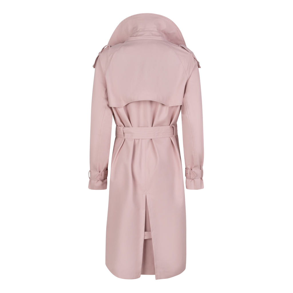 Waterproof Timeless Trench - Pink