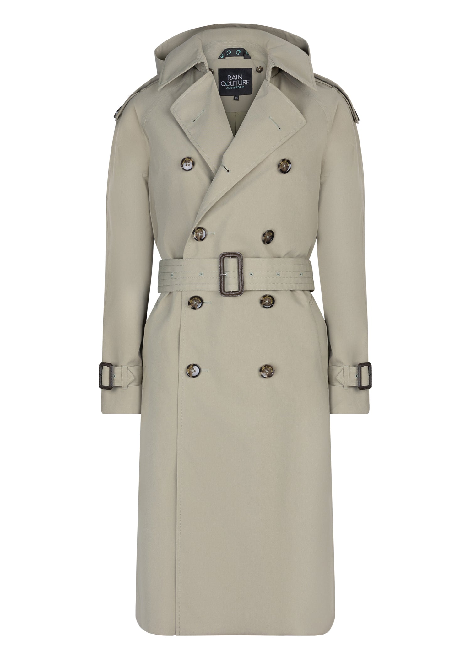 Waterproof Relaxed Fit Trenchcoat  | Khaki Green