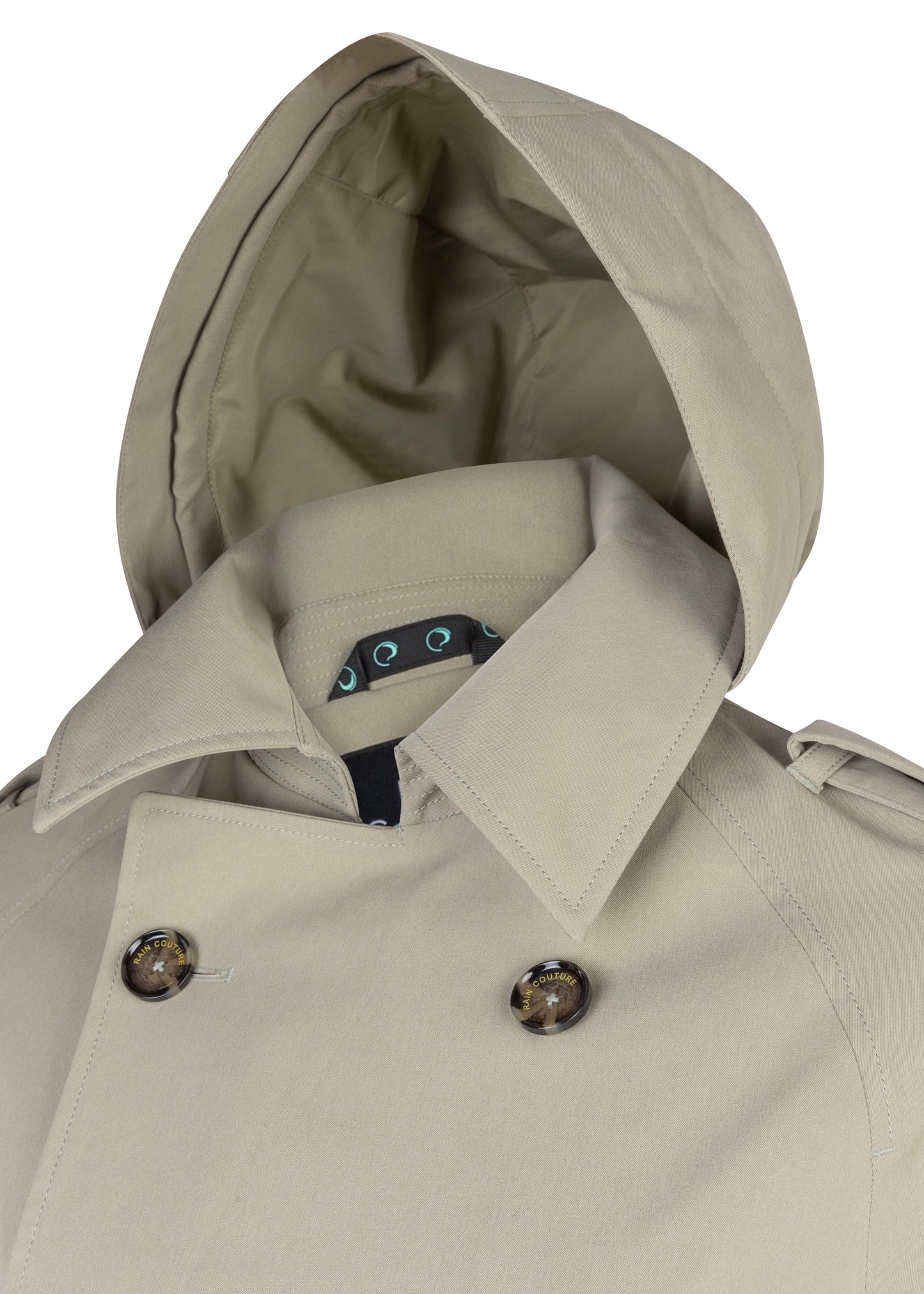 Waterproof Relaxed Fit Trenchcoat  | Khaki Green