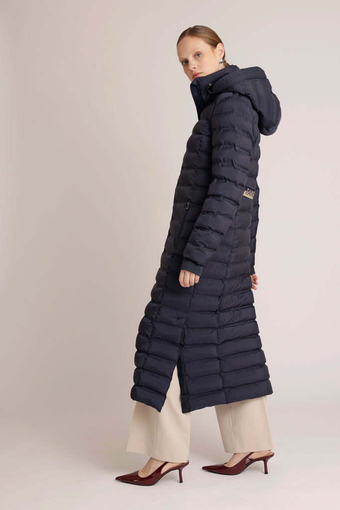 Maxi Waterproof Puffer Jacket  - True Navy