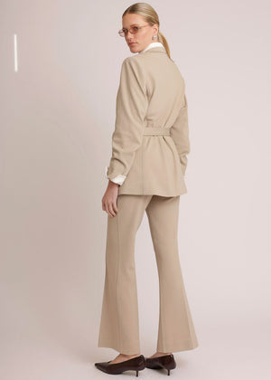 Adjustable Waist-Defining Belt | Beige
