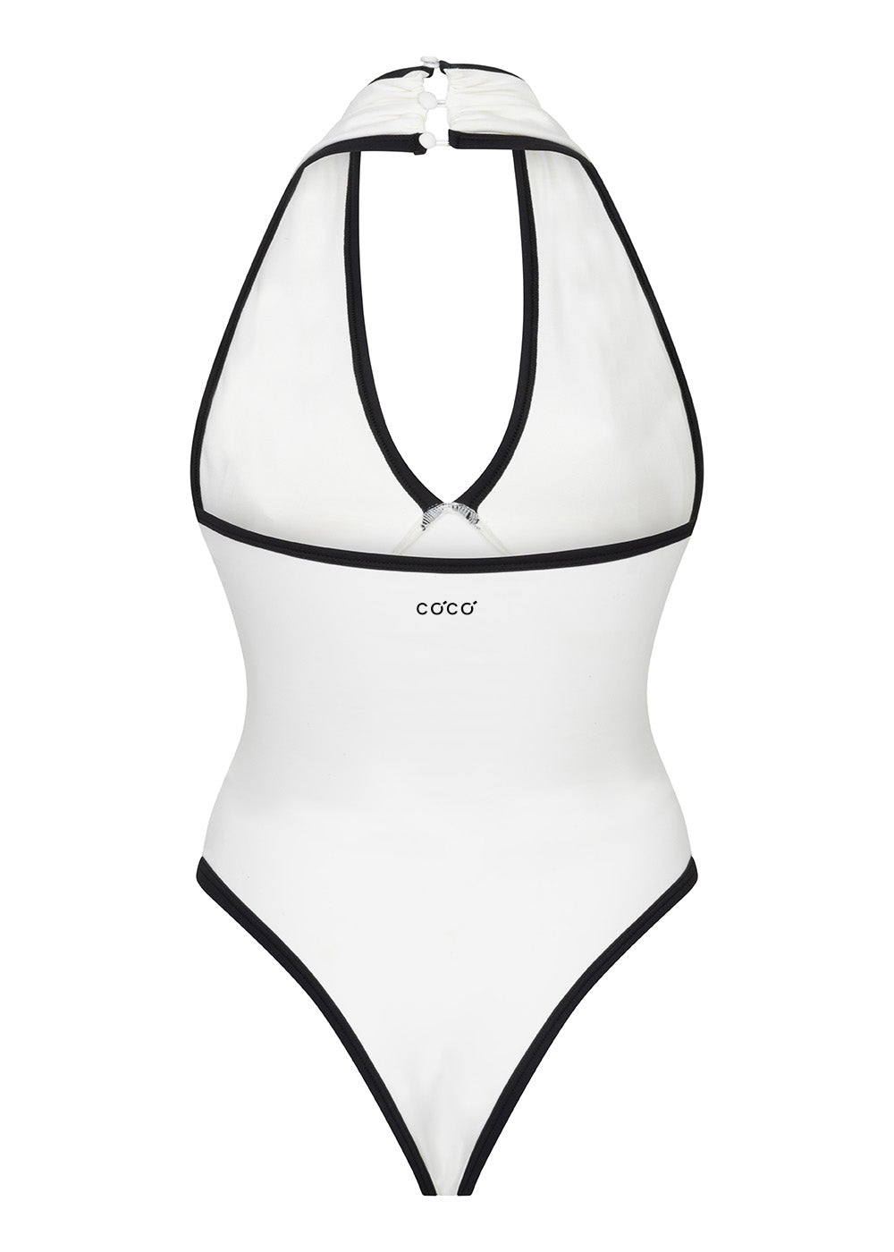 Sculpting All-Day Bodysuit | White-Black