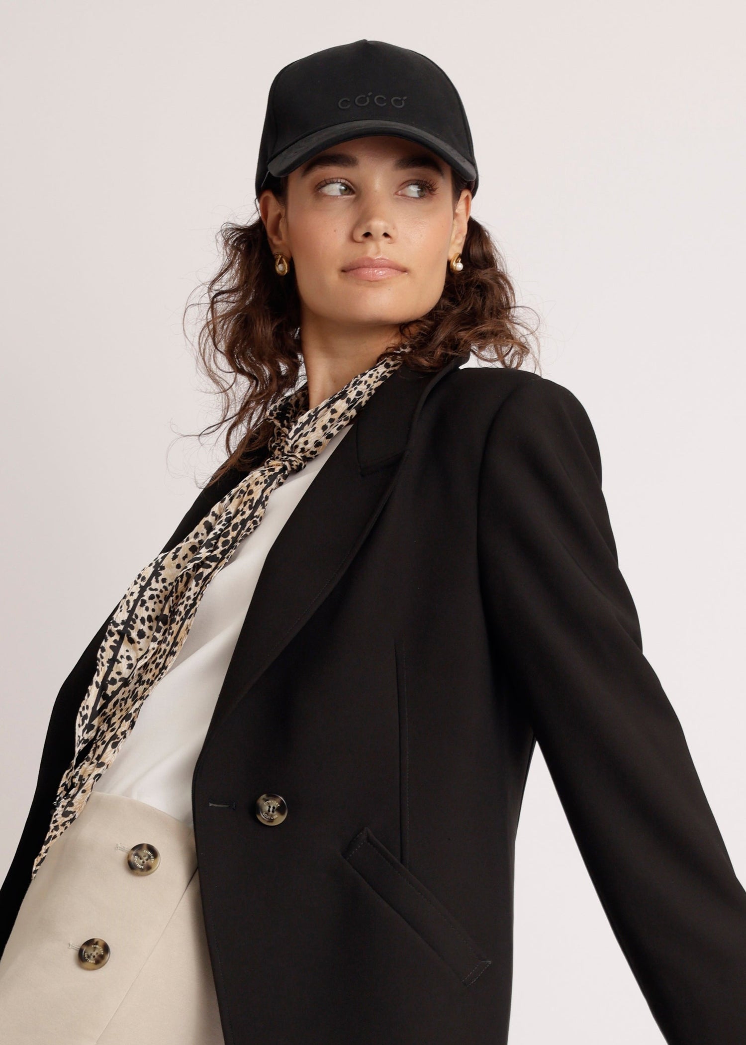 Minimalist Structured Cap | Almost Black