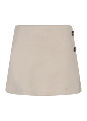 Bike-Friendly Skort | Beige