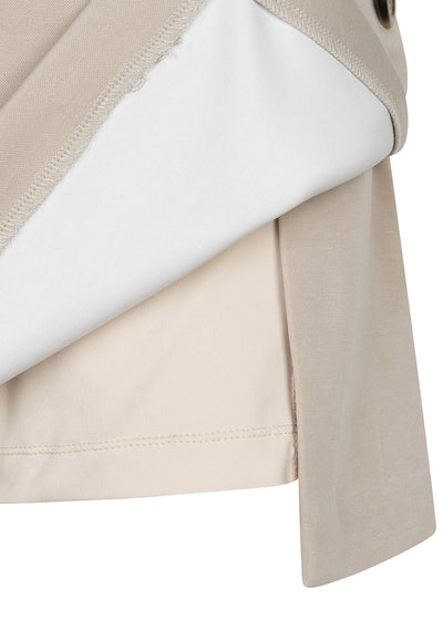 Bike-Friendly Skort | Beige