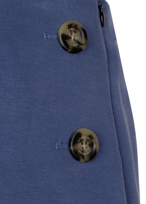 Bike-Friendly Skort | Mid-Blue