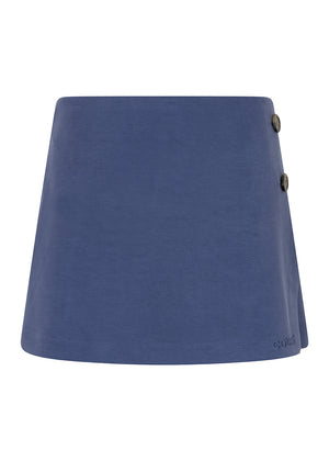 Bike-Friendly Skort | Mid-Blue