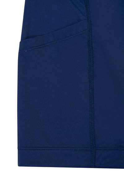 Bike-Friendly Skort | Mid-Blue