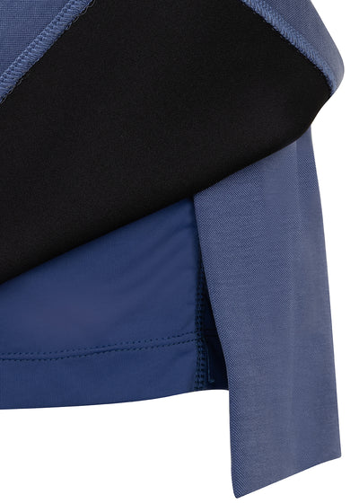 Bike-Friendly Skort | Mid-Blue