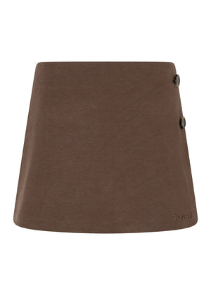 Bike-Friendly Skort | Brown