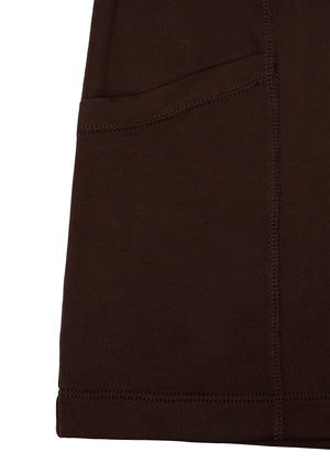 Bike-Friendly Skort | Brown