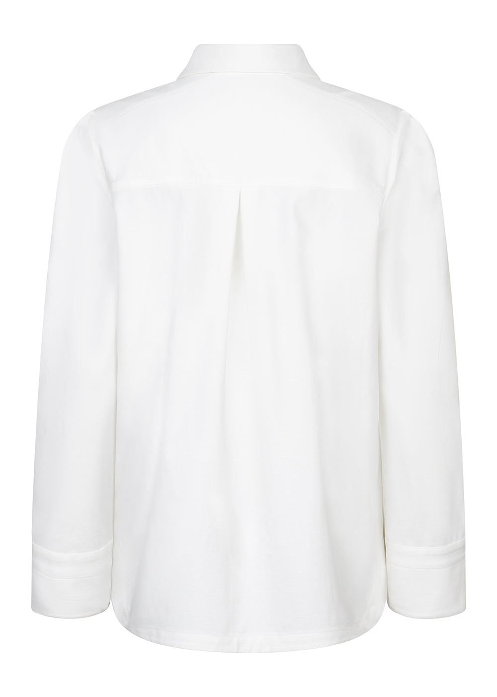Kreukvrije Alledaagse Stretchblouse | Wit