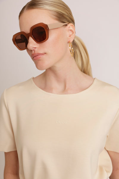 Essential Seamless Top | Cream