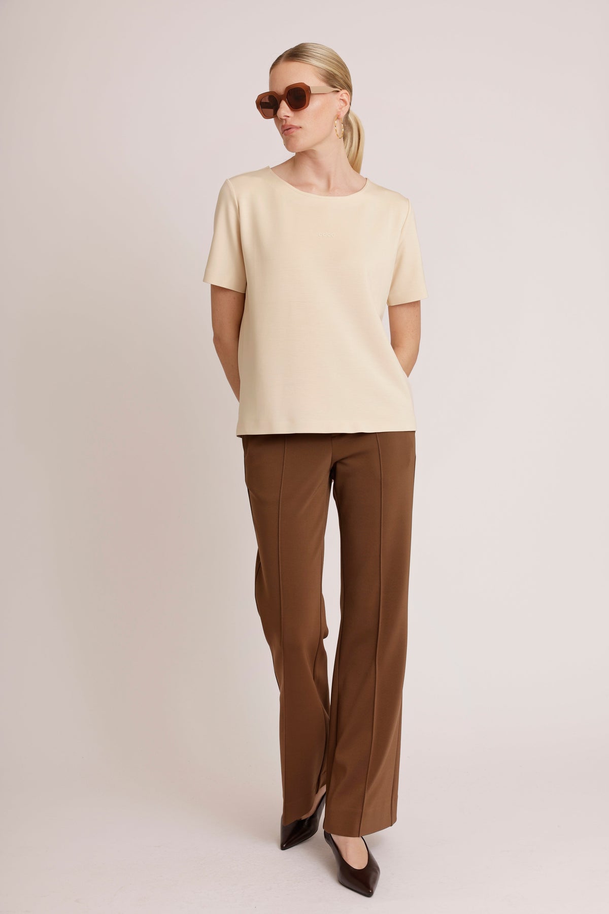 Essential Seamless Top | Cream