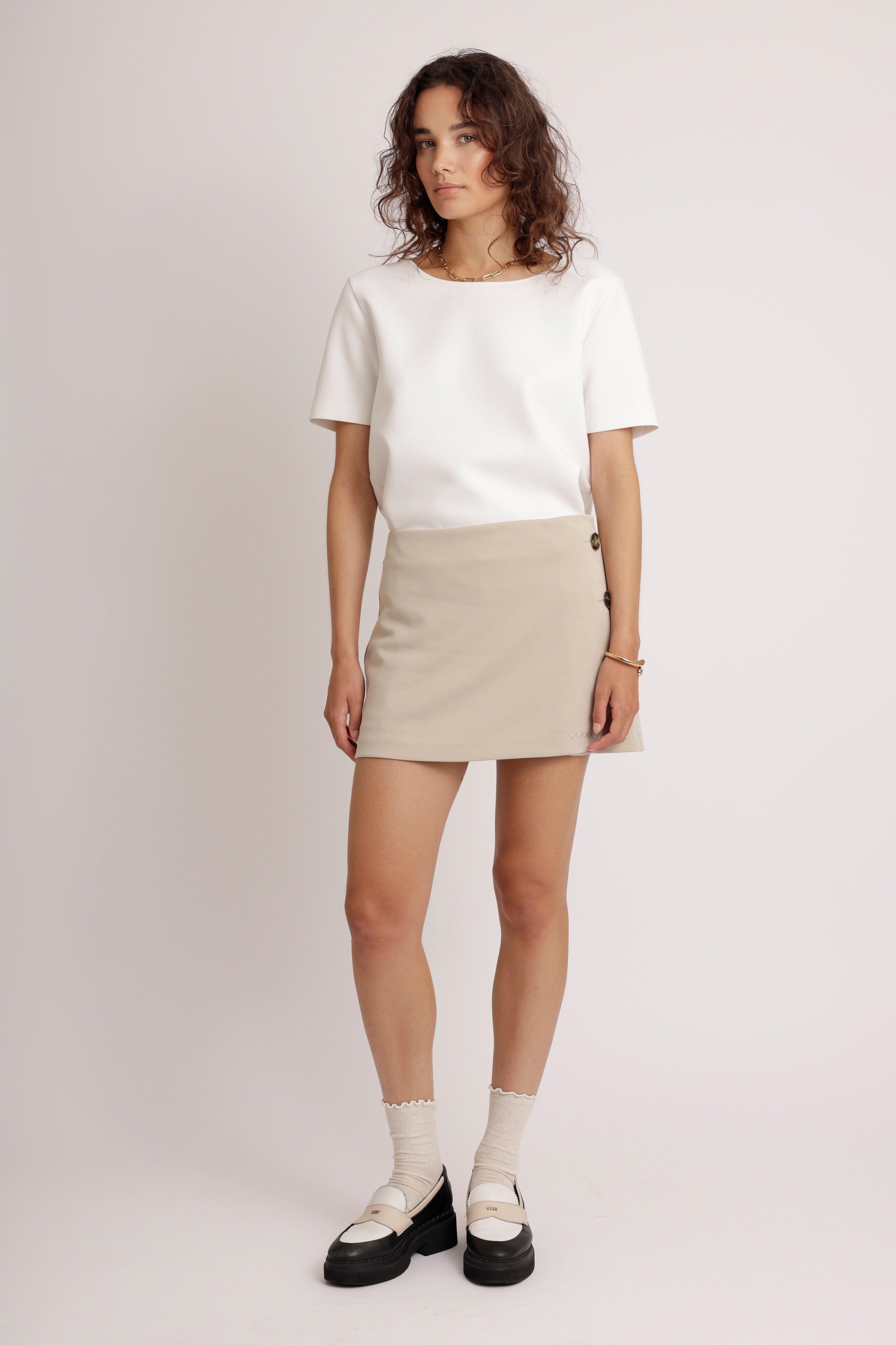 Essential Seamless Top | White