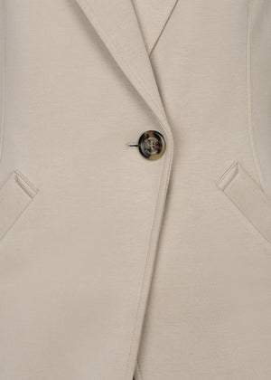 Wrinkle-Free Stretch Blazer | Beige