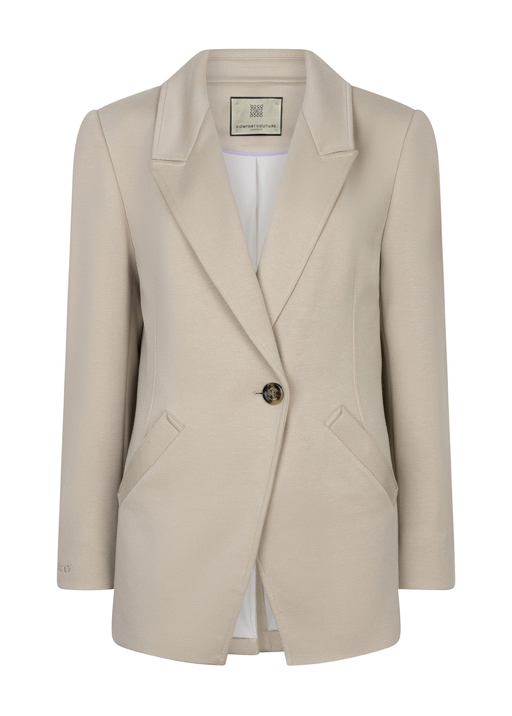 Wrinkle-Free Stretch Blazer | Beige
