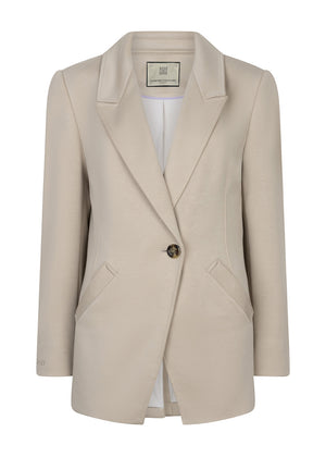 Wrinkle-Free Stretch Blazer | Beige
