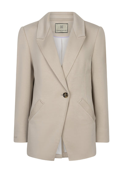 Wrinkle-Free Stretch Blazer | Beige