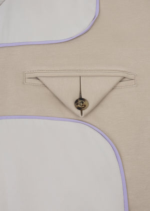 Wrinkle-Free Stretch Blazer | Beige