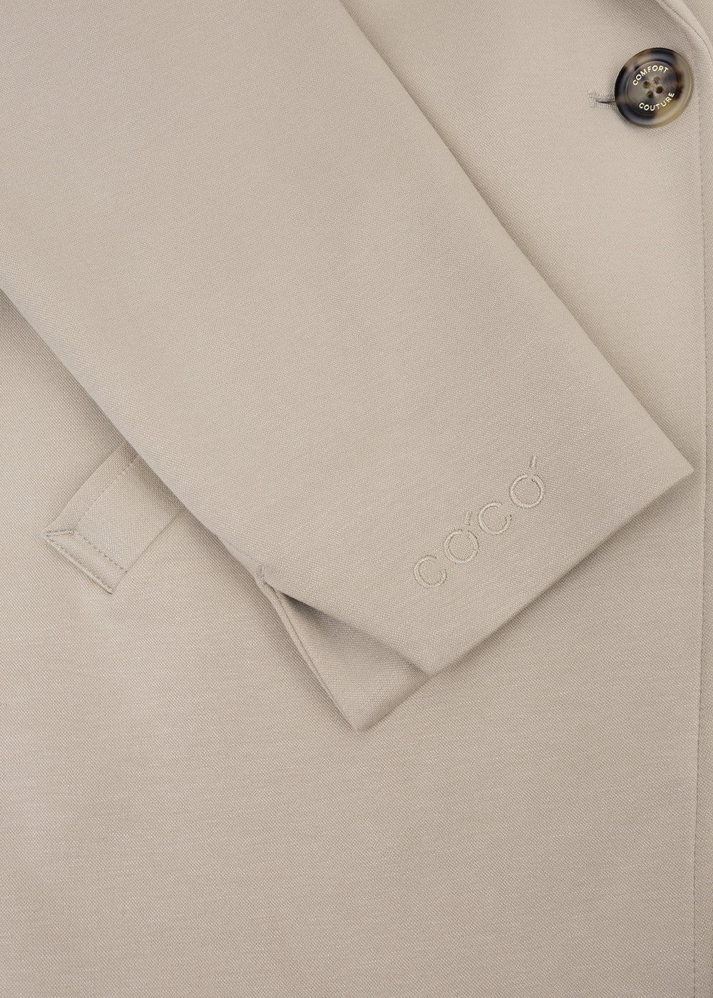 Wrinkle-Free Stretch Blazer | Beige