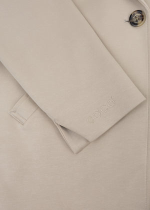 Wrinkle-Free Stretch Blazer | Beige