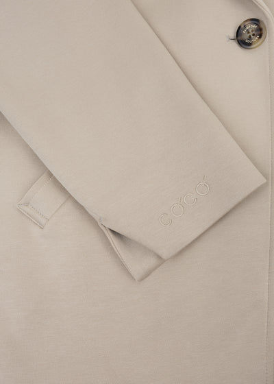 Wrinkle-Free Stretch Blazer | Beige