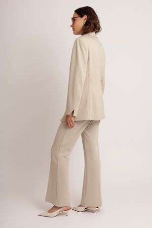 Wrinkle-Free Stretch Blazer | Beige