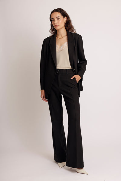 Wrinkle-Free Stretch Blazer | Almost Black