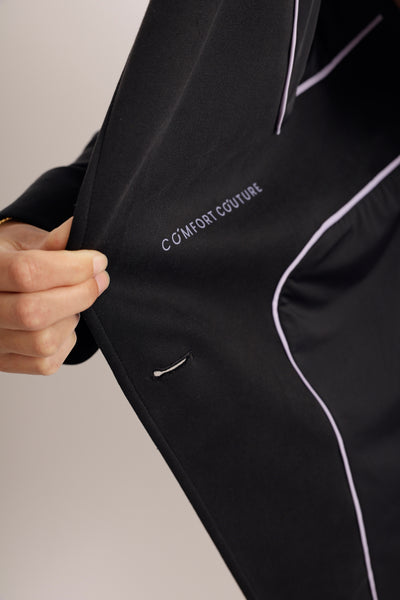Wrinkle-Free Stretch Blazer | Almost Black
