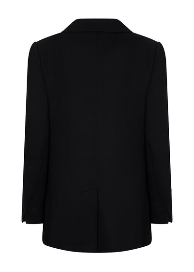 Wrinkle-Free Stretch Blazer | Almost Black