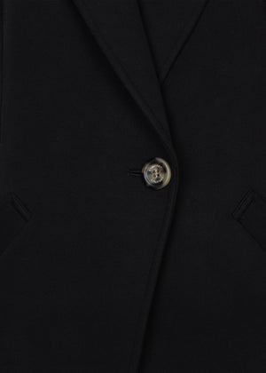 Wrinkle-Free Stretch Blazer | Almost Black