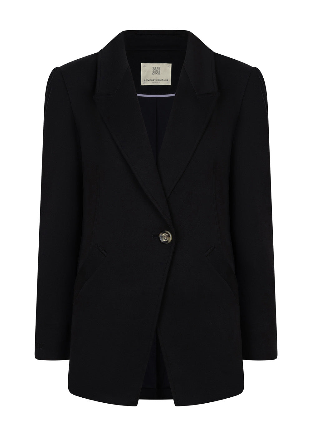 Wrinkle-Free Stretch Blazer | Almost Black