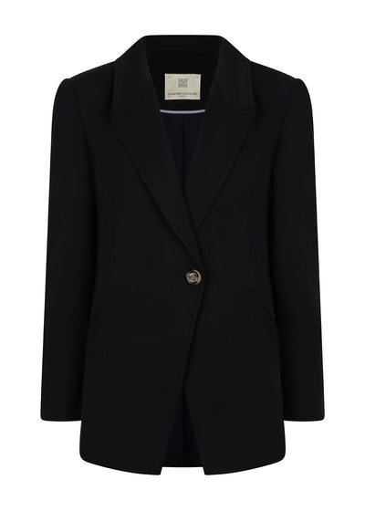 Wrinkle-Free Stretch Blazer | Almost Black