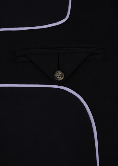 Wrinkle-Free Stretch Blazer | Almost Black