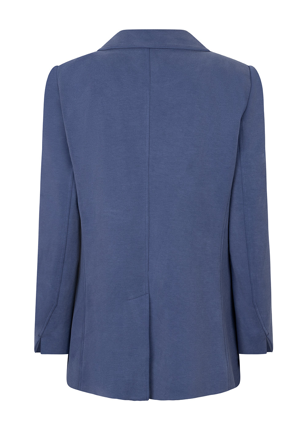 Wrinkle-Free Stretch Blazer | Mid-Blue
