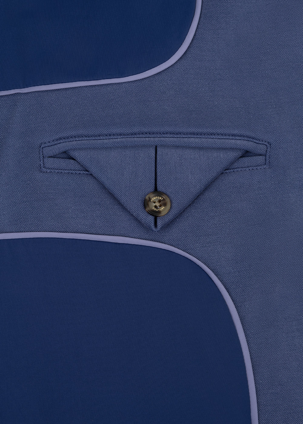 Wrinkle-Free Stretch Blazer | Mid-Blue