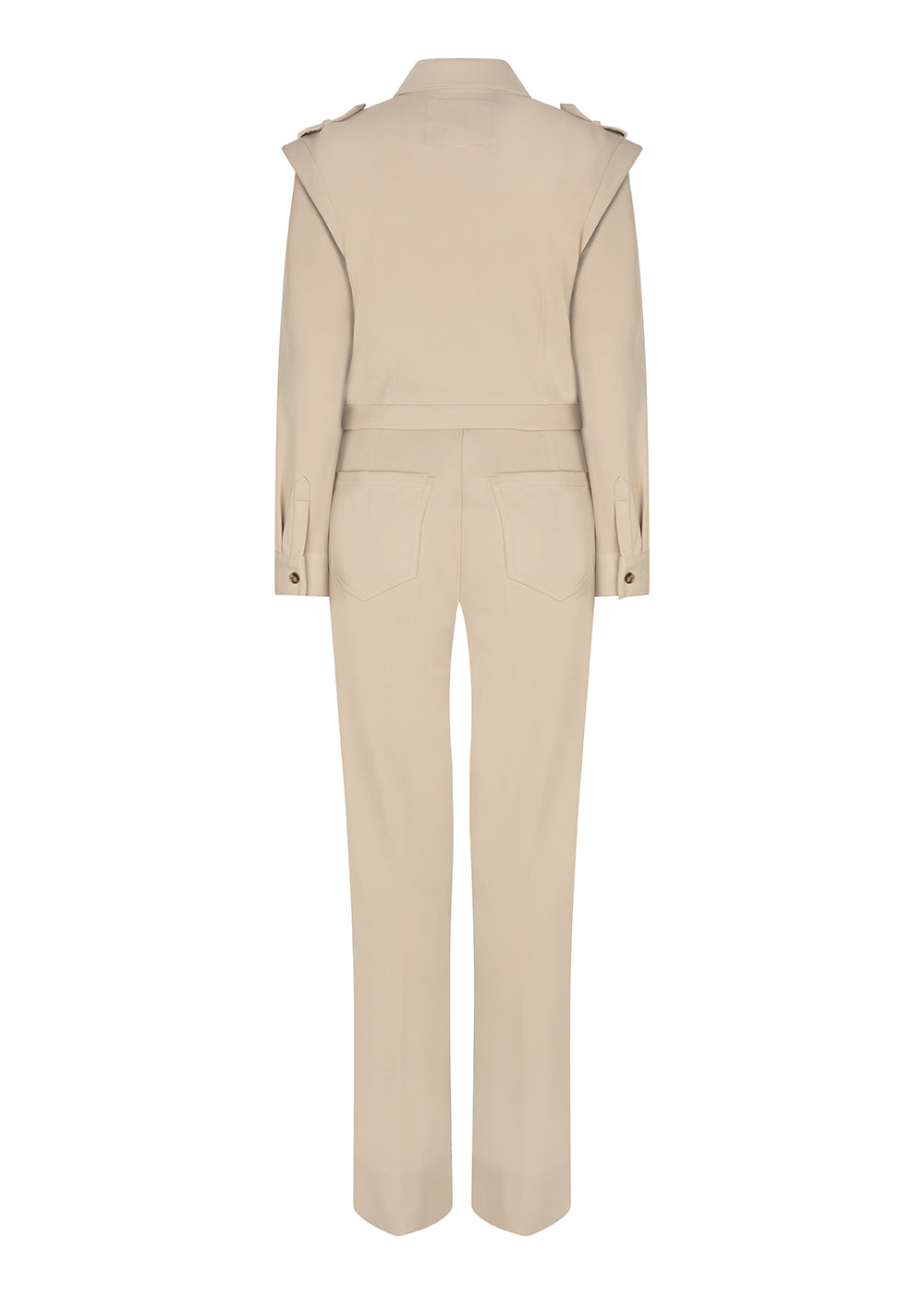 3-in-1 Zip-Off Jumpsuit | Beige
